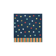 Popierinės servetėlės ​​Stars, 12 vnt., 33cm x33cm цена и информация | Праздничная одноразовая посуда | pigu.lt