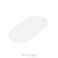 Нескользящий ванной коврик 36 x 69 см непечатный pvc витамин sdb белый цена и информация | Аксессуары для ванной комнаты | pigu.lt