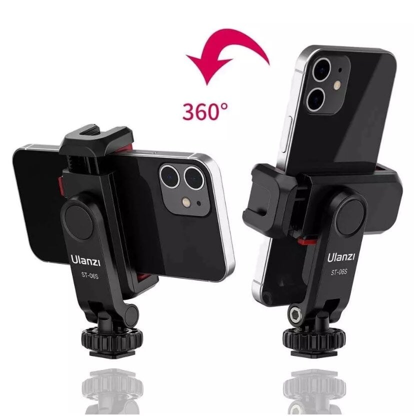 Ulanzi ST-06S trikojo telefono laikiklio adapteris kaina ir informacija | Priedai fotoaparatams | pigu.lt