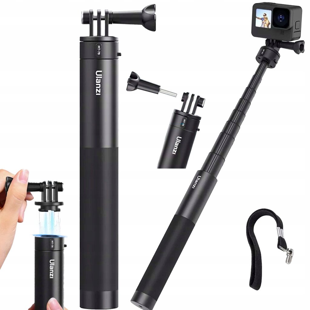 Ulanzi Go-Quick II kaina ir informacija | Asmenukių lazdos (selfie sticks) | pigu.lt