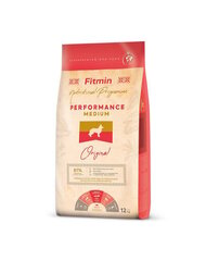 Fitmin Medium Performance для взрослых собак средних пород, 12 кг цена и информация |  Сухой корм для собак | pigu.lt