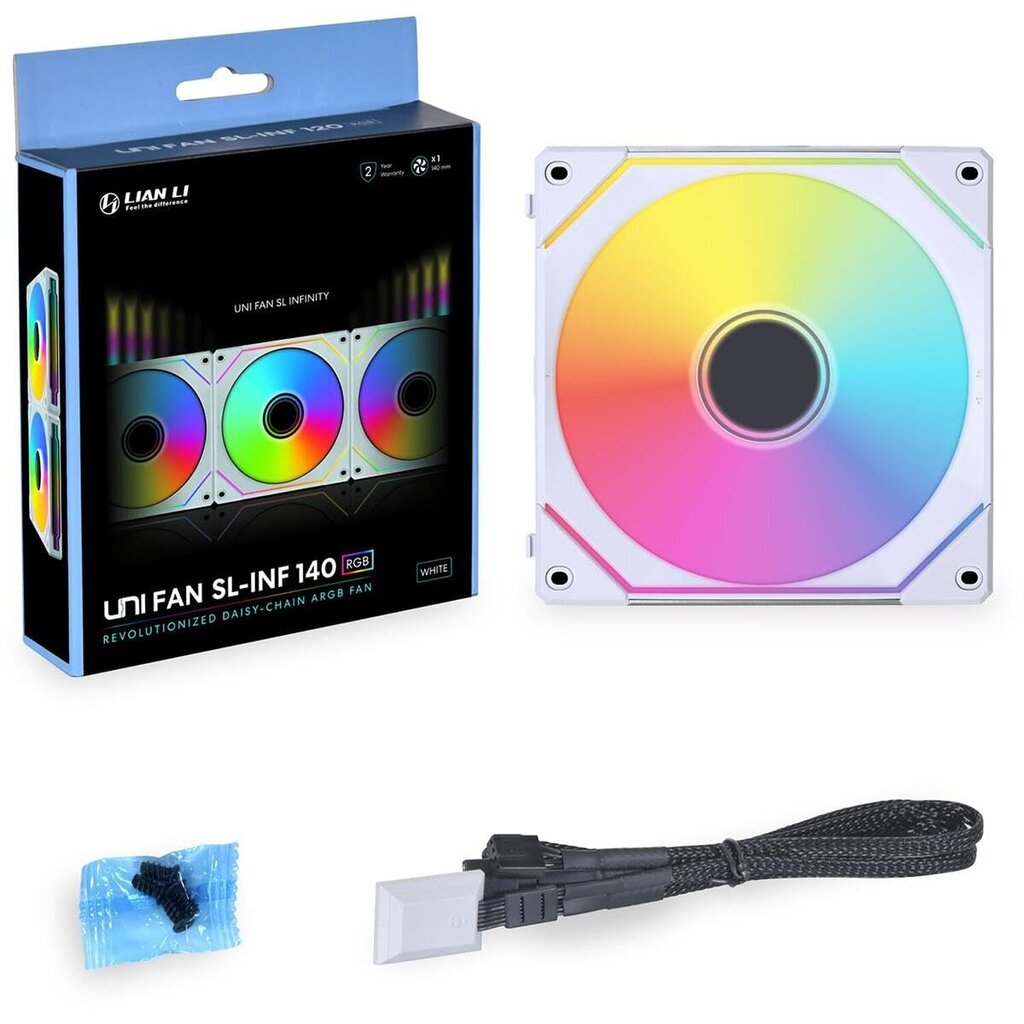 Lian Li Uni Fan SL-INF 140 RGB UF-SLIN140-1W kaina ir informacija | Kompiuterių ventiliatoriai | pigu.lt