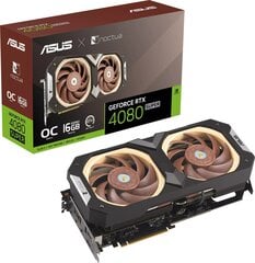 Asus GeForce RTX 4080 Super Noctua OC Edition Gaming (RTX4080S-O16G-NOCTUA) цена и информация | Видеокарты (GPU) | pigu.lt