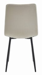 3-ių kėdžių komplektas Leobert Libra, smėlio/juodas kaina ir informacija | Virtuvės ir valgomojo kėdės | pigu.lt