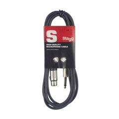 Stagg XLR, 6.35 mm, 10 m kaina ir informacija | Kabeliai ir laidai | pigu.lt