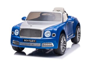 Vienvietis vaikiškas elektromobilis Bentley Mulsanne, mėlynas lakuotas kaina ir informacija | Elektromobiliai vaikams | pigu.lt