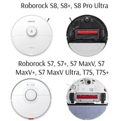 Фильтр Xiaomi Roborock S8 Pro Ultra / S8+ / S8 / S7 Max Ultra / S7 / S7+ / S7 MaxV / S7 MaxV Plus, 4 шт (replacement) цена и информация | Аксессуары для пылесосов | pigu.lt