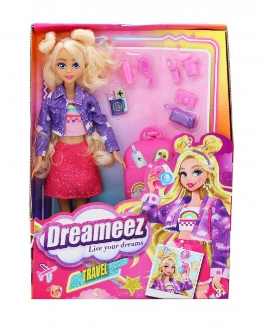 Lėlė su priedais Funville Dreameez Atostogų rinkinys kaina ir informacija | Žaislai mergaitėms | pigu.lt