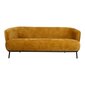 Sofa Home4you Gemala, 200x84x82 cm, geltona цена и информация | Sofos | pigu.lt