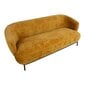 Sofa Home4you Gemala, 200x84x82 cm, geltona цена и информация | Sofos | pigu.lt