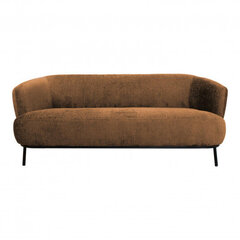 Sofa Home4you Gemala, 200x84x82 cm, oranžinė kaina ir informacija | Sofos | pigu.lt