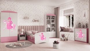 Vaikiška lova Babydreams 180x80 cm, rožinė kaina ir informacija | Vaikiškos lovos | pigu.lt