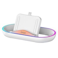 iPega P5P02 Charger Dock with RGB for Playstation Portal Remote Player White цена и информация | Аксессуары для компьютерных игр | pigu.lt