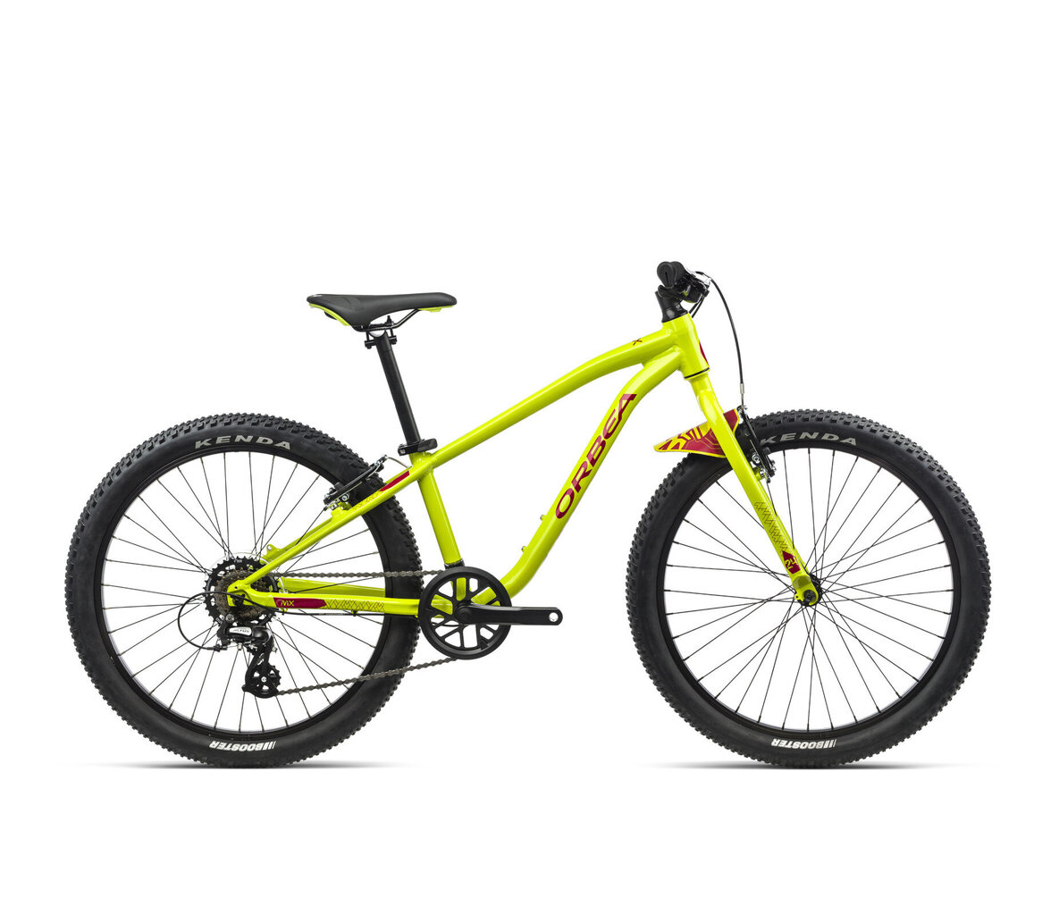 Vaikiškas dviratis Orbea MX 24", geltonas цена и информация | Dviračiai | pigu.lt