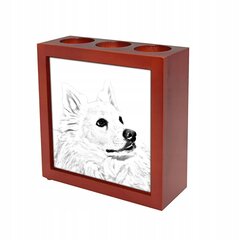 Американская эскимосская собака Подставка для ручек, подсвечник цена и информация | Kanceliarinės prekės | pigu.lt