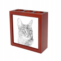 Raišklių laikiklis Abisinijos katė kaina ir informacija | Kanceliarinės prekės | pigu.lt