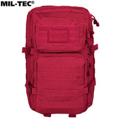 Karinė turistinė kuprinė Mil-Tec Assault Pack LG, 36 L, raudona цена и информация | Туристические, походные рюкзаки | pigu.lt