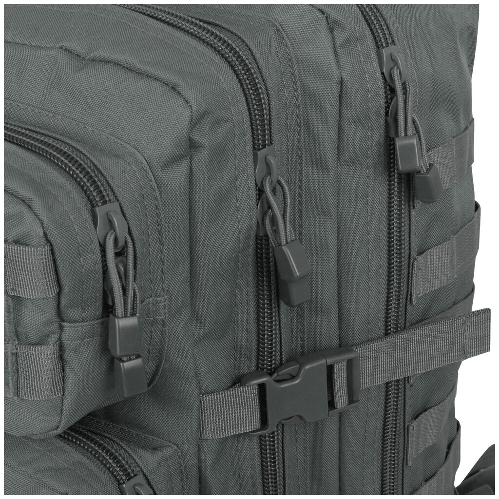 Karinė turistinė kuprinė Mil-Tec Assault Pack LG, 36 L, pilka kaina ir informacija | Turistinės ir kelioninės kuprinės | pigu.lt