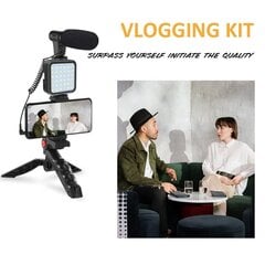 Комплект для мобильной видеозаписи M1 с мини-штативом CHAAPIO цена и информация | Штативы для фотоаппаратов | pigu.lt