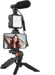 Комплект для мобильной видеозаписи M1 с мини-штативом CHAAPIO цена и информация | Штативы для фотоаппаратов | pigu.lt