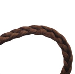 Наращивание волос с косой, плетеная повязка на голову для массивных волос (рыжевато-коричневая) Для женщин от Vanessa Grey P155-30 цена и информация | Аксессуары для волос | pigu.lt