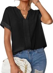 Блузка женская Florboom, черная цена и информация | Женские блузки, рубашки | pigu.lt