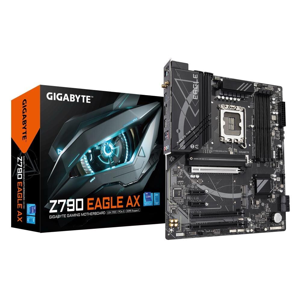 Gigabyte Z790 Eagle AX цена и информация | Pagrindinės plokštės | pigu.lt