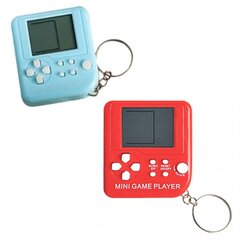 Карманная игровая консоль Mini, 23 игры, 2 шт., синяя и красная цена и информация | Игровые приставки | pigu.lt