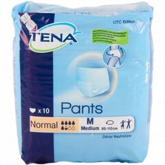 Подгузники-трусы для взрослых Tena Pants Normal M, 10 шт цена и информация | Подгузники, прокладки, одноразовые пеленки для взрослых | pigu.lt