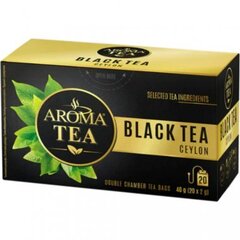 Чай черный Aroma Tea Цейлонский, 20 пакетиков, 40 г цена и информация | Чай | pigu.lt