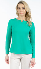 Palaidinė moterims Introstyle, žalia цена и информация | Женские блузки, рубашки | pigu.lt