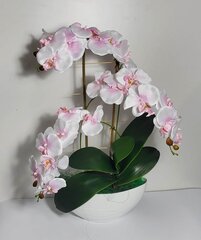 Dirbtinė gėlė Orchidėja kaina ir informacija | Dirbtinės gėlės | pigu.lt