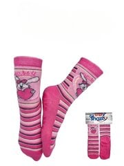 Носки для девочек be Snazzy, розовые цена и информация | Носки, колготки для девочек | pigu.lt