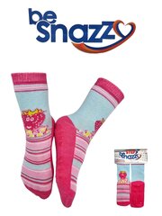 Носки для девочек be Snazzy, розовые цена и информация | Носки, колготки для девочек | pigu.lt
