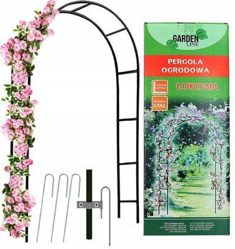 Садовая арка GardenLine - садовая пергола 240 см. цена и информация | Подставки для цветов, держатели для вазонов | pigu.lt
