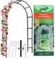 Gėlių arka GardenLine, 240 cm kaina ir informacija | Gėlių stovai, vazonų laikikliai | pigu.lt