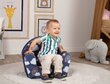 Vaikiškas fotelis Delsit, 51x33x42 cm, pilkas kaina ir informacija | Vaikiški sėdmaišiai, foteliai, pufai | pigu.lt