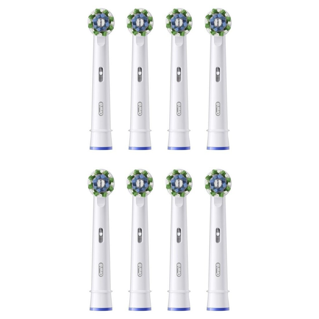 Oral-B EB50-8 Cross Action Pro цена и информация | Elektrinių dantų šepetėlių antgaliai | pigu.lt