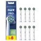 Oral-B EB50-8 Cross Action Pro цена и информация | Elektrinių dantų šepetėlių antgaliai | pigu.lt