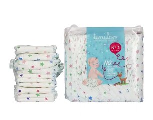 Ekologiškos sauskelnės Tiniloo (2-5 kg), 28 vnt. kaina ir informacija | Sauskelnės | pigu.lt