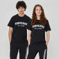Marškinėliai unisex Converse 10024566 A02, juodi kaina ir informacija | Vyriški marškinėliai | pigu.lt