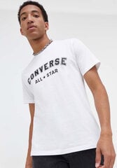 Converse Футболки Unisex All Star Tee White 10024566 A04 10024566 A04/XS цена и информация | Мужские футболки | pigu.lt