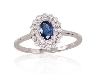 Auksinis žiedas su deimantais Diamond Sky "Romance" DS01G689 kaina ir informacija | Žiedai | pigu.lt