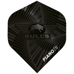 Sparneliai Bull's Piano, juodi цена и информация | Дартс | pigu.lt