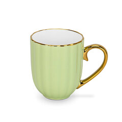 Fissman puodelis, žalias, 360 ml kaina ir informacija | Taurės, puodeliai, ąsočiai | pigu.lt