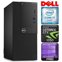 Dell OptiPlex 3050 Tower kaina ir informacija | Stacionarūs kompiuteriai | pigu.lt