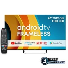 Android LEDTV43A1T2 цена и информация | Телевизоры | pigu.lt