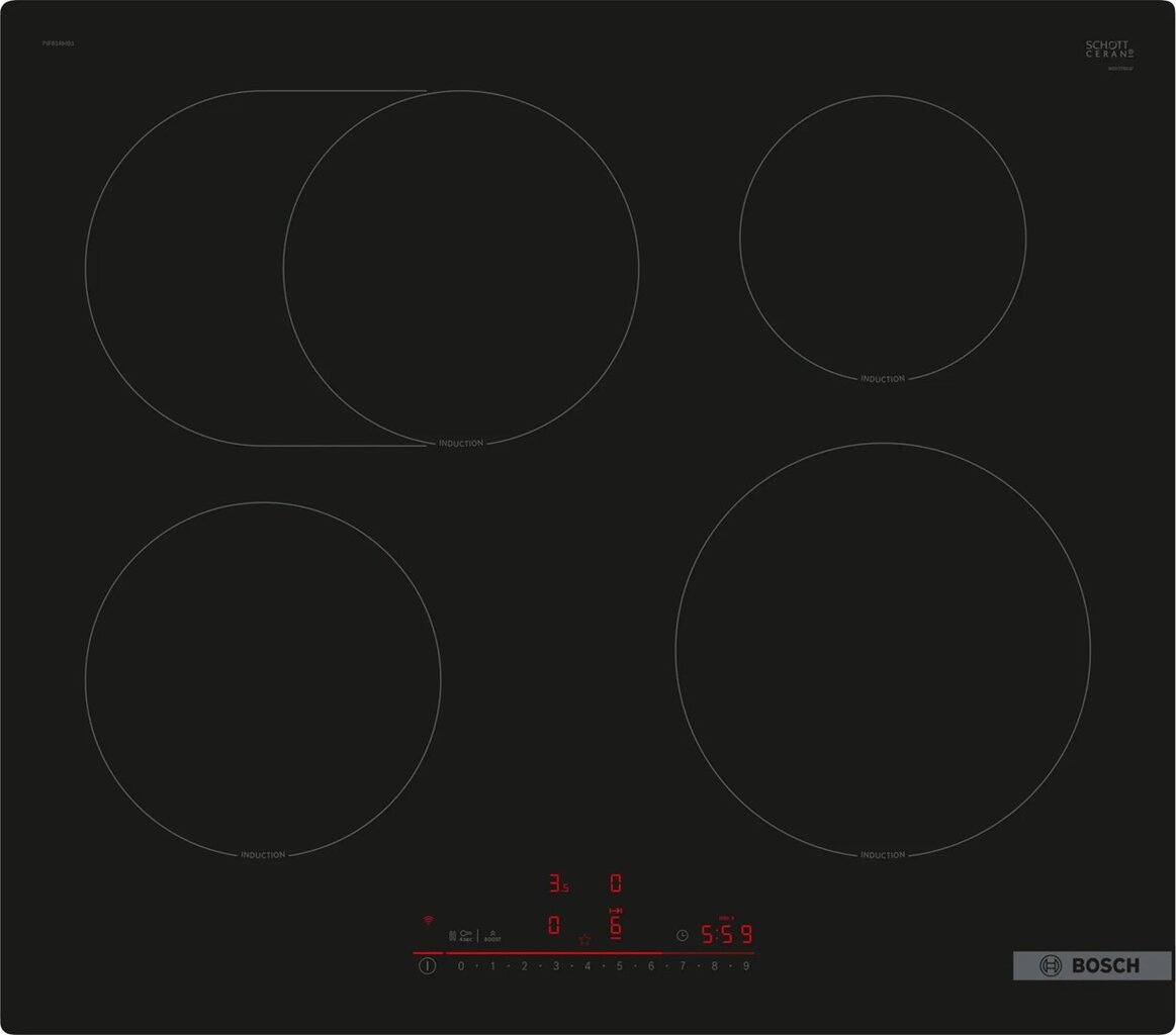 Bosch PIF61RHB1E цена и информация | Kaitlentės | pigu.lt