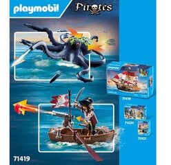 71419 PLAYMOBIL® Pirates Борьба с гигантским осьминогом цена и информация | Конструкторы и кубики | pigu.lt