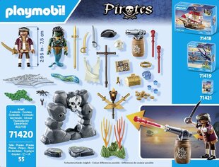 71420 PLAYMOBIL® Пираты: Охота за сокровищами цена и информация | Конструкторы и кубики | pigu.lt